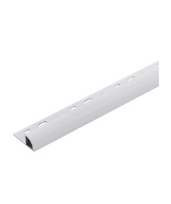 คิ้วอลูมิเนียม แบบโค้ง CA 1220-100 สีขาว 1.2×200 cm.