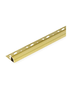 คิ้วอลูมิเนียม แบบโค้ง CA-122020 สีทอง 1.2×200 cm.