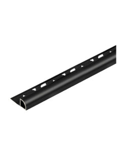 คิ้วอลูมิเนียม แบบโค้ง CABL-122040 สีดำไฮกลอส 1.2×200 cm.