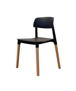 Alternative view of เก้าอี้ Modern Style รุ่น BW-212 สีดำ