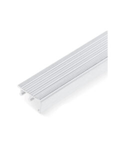 จมูกบันไดอลูฯ NAC 401510 สีเงินปัดลาย 4.0×150 cm.