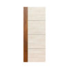 ประตู Eco-door HDF รุ่น PL41 (80x200x35 CM.) ไม่เจาะ