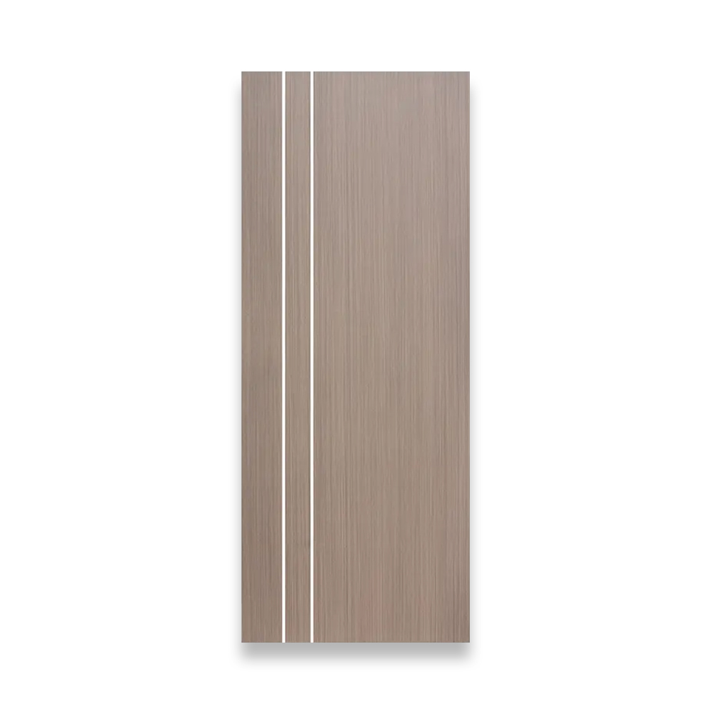 ประตู Eco-door UPVC รุ่น UC-2-2L (80x200x35 CM.) ไม่เจาะ