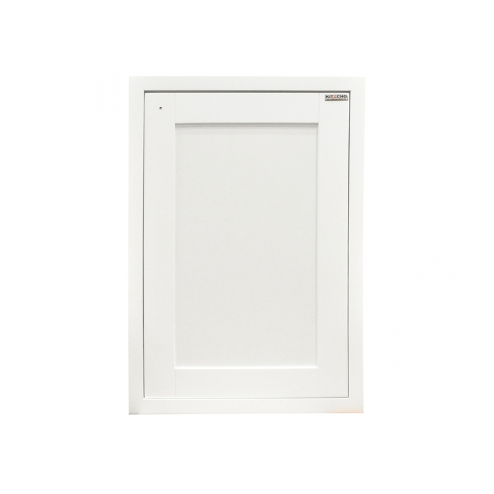 บานซิงค์เดี่ยวทึบตรง KITZCHO รุ่น KEC-ZOR-S-FL-6040X-WH สีขาว