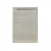 บานซิงค์เดี่ยวทึบตรง KITZCHO รุ่น KEM GLR S FT 6040X CW สีคริสตัลไวท์ 60x40 1
