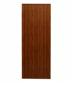 ประตู PVC BATHIC รุ่น BL1 สีทีคบานทึบ ไม่เจาะ (70x200)