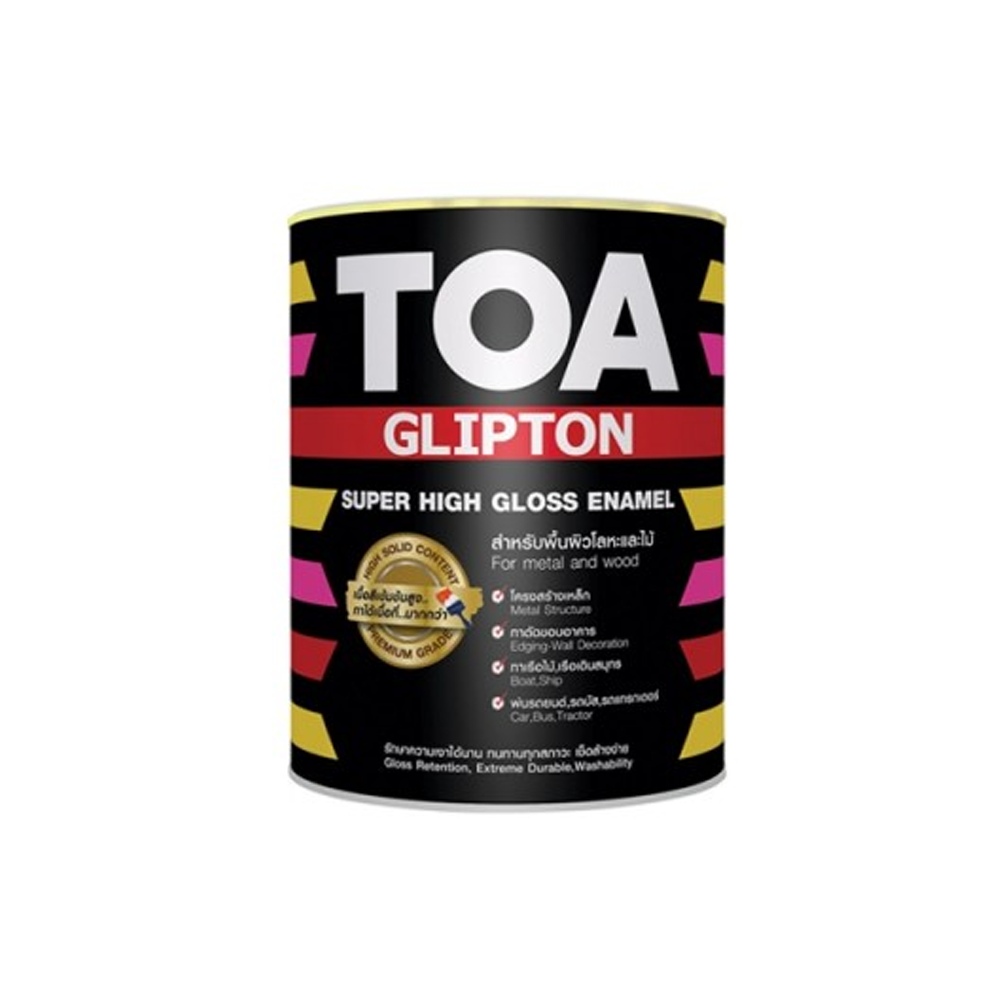 สีเคลือบเงา TOA G010 1กล.