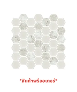 โมเสค Fresco White (KB-27FE)