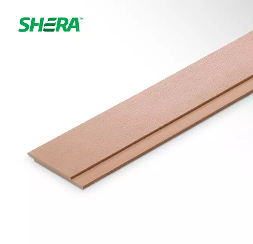 ไม้ฝาสเปลนดิดเฌอร่า รุ่นวิจิตรนนทรี ลายเสี้ยน สีบีช 1x15x300 ซม.