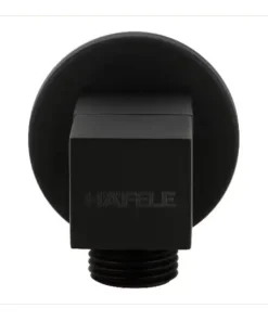 Alternative view of วาล์วเปิด-ปิดนํ้า ทรงหกเหลี่ยม แบบติดผนัง สีดำ HAFELE 495.60.826